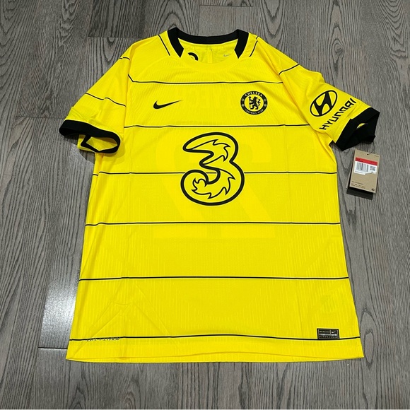 Chelsea FC Nike Away Football Jersey 2021/2022 DRI-FIT ADV ZIYECH #22 L BNWT - Picture 2 of 8